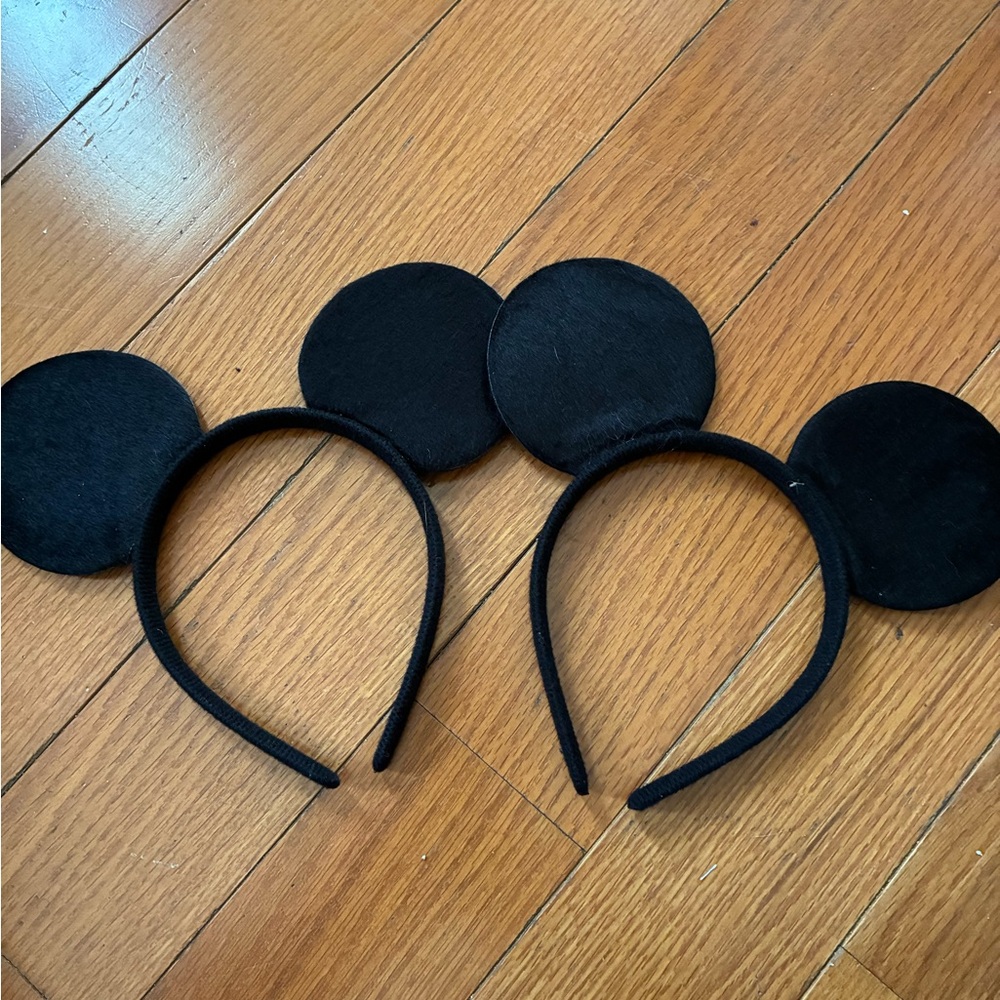 Black Mouse Ear Headbands